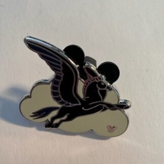 Disney Parks Hidden Mickey Series Fantasia Flying Pegasus Horse Cloud Pin (D0)
