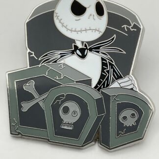 Disney Parks Nightmare Before Christmas Jack Tombstone Mystery Box Pin E0