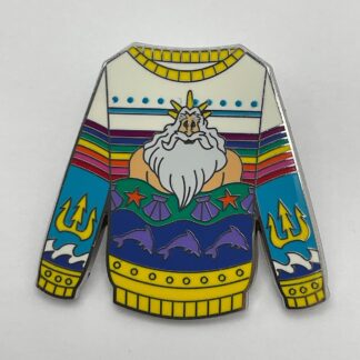 Disney Parks Pin 2023 Ugly Sweater Mystery King Triton Little Mermaid A7