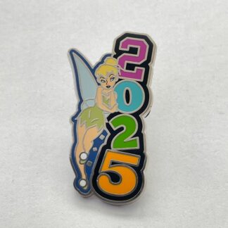 Disney Parks Pin 2025 Happy New Year 2025 Mystery Tinker Bell F3