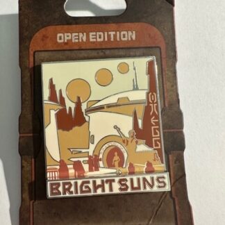 Disney Parks Star Wars black Spire Outpost Bright Suns Pin 2024 (B)