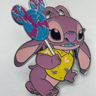 Disney Parks Stitch Attacks Snacks Mystery Angel with Lollipop Pin C8