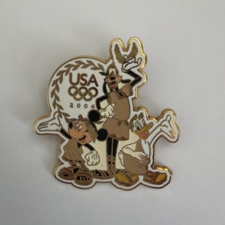 Disney Pin 2004 USA Olympic Mickey Goofy Donald G7
