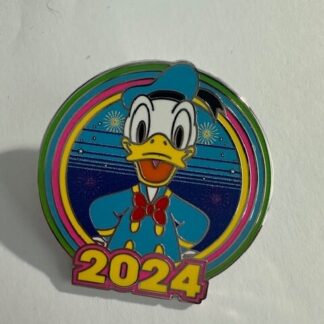 Disney Pin 2024 Yearly Dated Starter Donald Duck #160658 (E9)