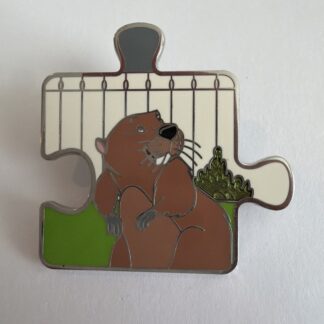 Disney Pin Character Connection Lady & the Tramp Puzzle - Beaver LE 900 G7