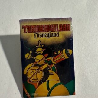 Disney Pin - DL Disneyland Tomorrowland Poster Cast Blast Astro Orbitor 2922 E6