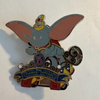 Disney Pin HKDL Hong Kong Dumbo Flights of Fantasy Parade 2011 Magic Access (C5)
