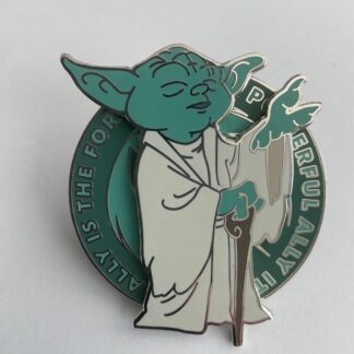 Disney Pin Spinner Yoda Star Wars My Ally Is The Force Limited Release 2023 F5