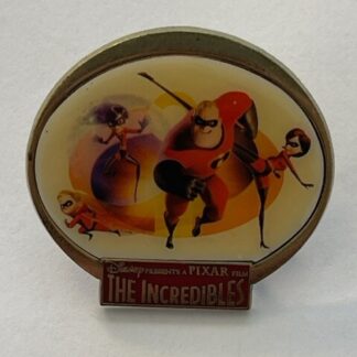 Disney Pin THE INCREDIBLES a PIXAR FILM (C6)