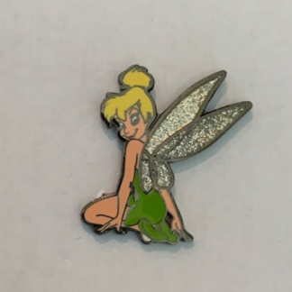 Disney Pin Tinker Bell Sitting Kneeling Looking Over Shoulder Sassy Pixie H1