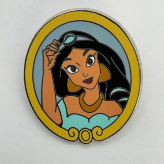Disney Pin WDW Cast Lanyard Series Princess Portraits Jasmine Pin A7