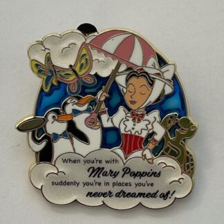 Disney Pins 156343 Mary Poppins and Animals Umbrella When You're (A8)