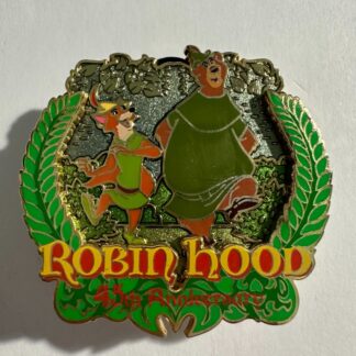 Disney Robin Hood 45th Anniversary Robin Hood And Little John Pin LE 2000 (E1)