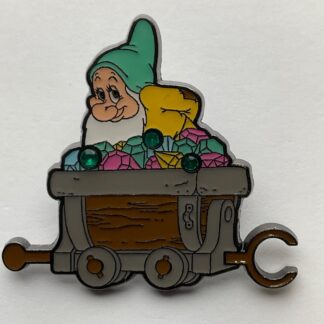 Disney Snow White Dwarfs Bashful Mine Cart Gems Mystery Loungefly Pin G6