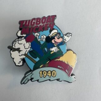Disney Store JAPAN Pin Walt 100th Dreams #25 Tugboat Mickey 1940 Mickey JDS (B9)