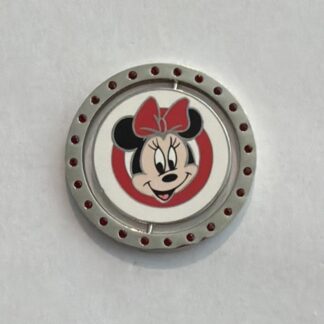 Disney Store LE 500 Pin Minnie Jewel Spinner Ear Hat Mickey Mouse Club G9