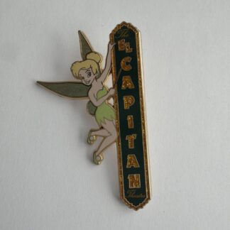 Disney Tinker Bell El Capitan Theatre 2007 LE 300 Glitter Soda Fountain Pin H6