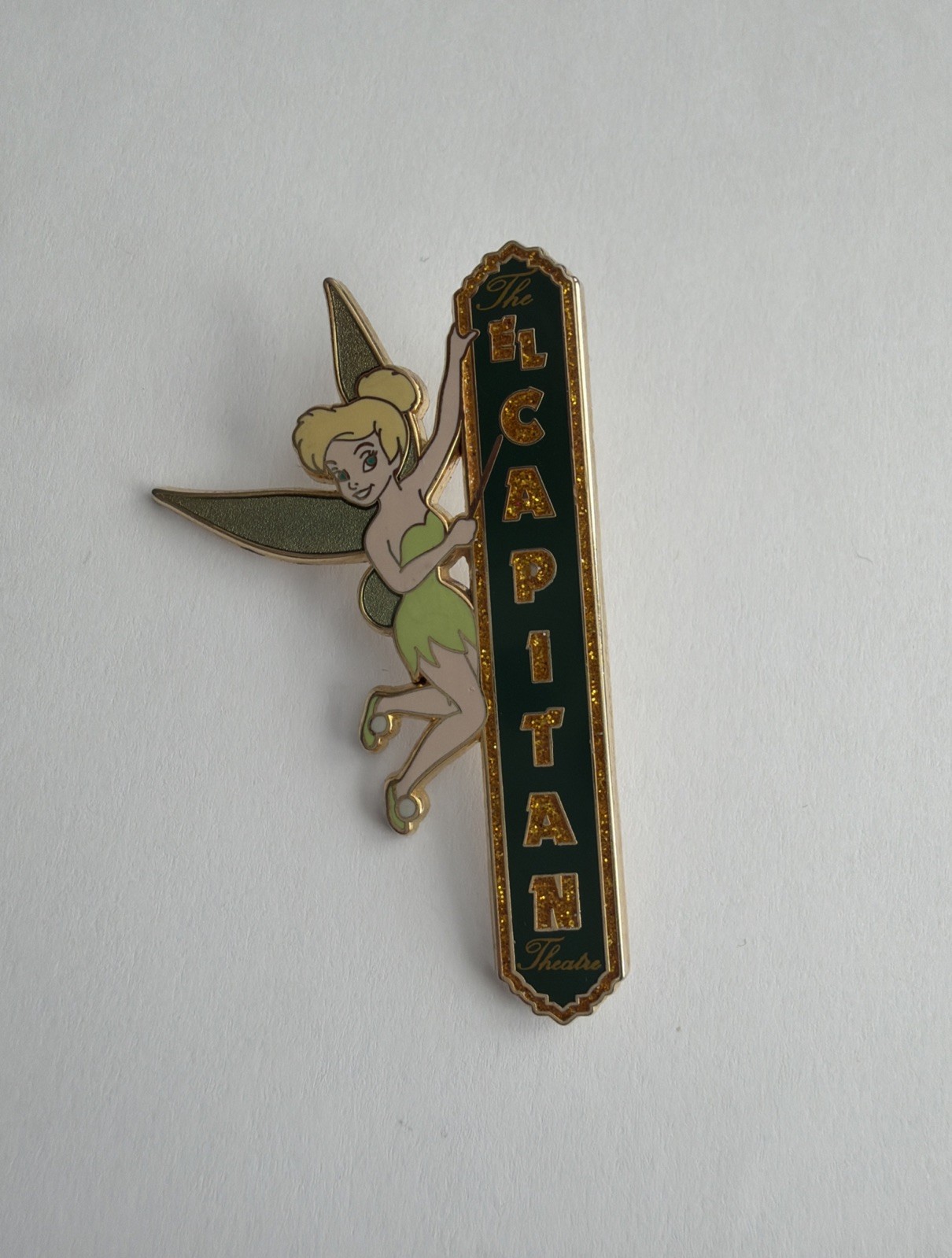 Disney Tinker Bell El Capitan Theatre 2007 LE 300 Glitter Soda Fountain Pin H6
