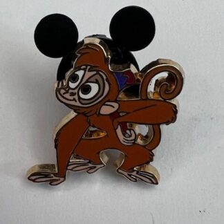 Disney Trading Pin - Abu From Aladdin Waffle Back (E6)
