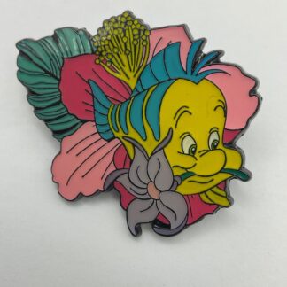 Disney Trading Pin Loungefly Floral Sidekick Mystery Flounder F5