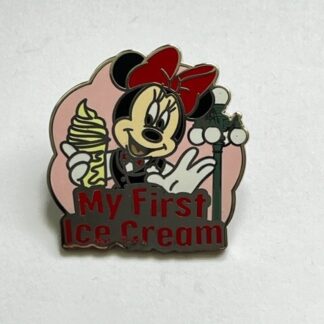 Disney Trading Pin Minnie Mouse My First Ice Cream (C4)