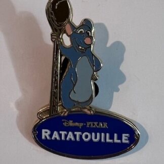 Disney Trading Pixar Ratatouille Remy Mouse with Spoon Pin (D1)