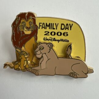 Disney WDW - Family Day 2006 (The Lion King) LE 1000 Pin F3