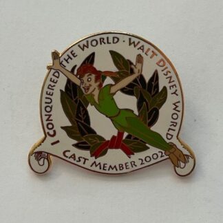 Disney WDW LE Peter Pan I Conquered The World Cast Disney Pin (A2)