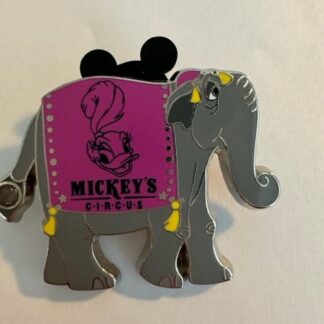 Disney WDW Mickey's Circus Pin Daisy Duck Elephant (C3)