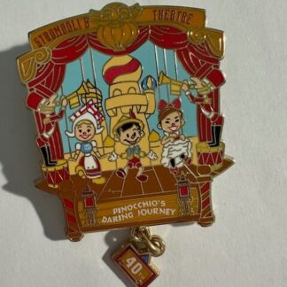 Disney parks pinocchio Daring journey pin (E6)