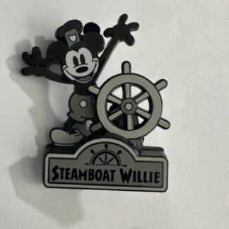 Disney100 Decades Pin Mickey Mouse Steamboat Willie Limited Release (B0)