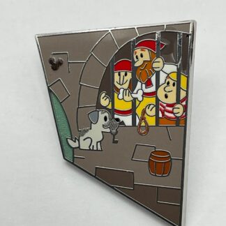 Disneyland Attraction Mystery Map Puzzle Pirates of the Caribbean Dog Key G6