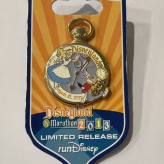 Disneyland Disney Pin DLR 2013 RunDisney 5k Event Alice & the White Rabbit B