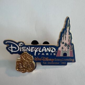 Disneyland Paris DLP WDI Disney 50th Anniversary Pin (D7)