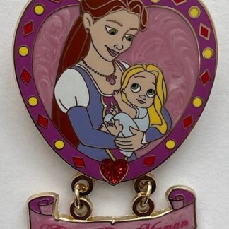 Disneyland Paris Happy Mother's Day 2014 Baby Rapunzel and Her Mother Pin (A5)