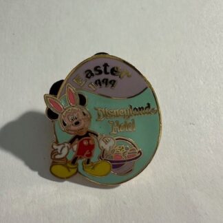 Easter 1999 Mickey Cast Member Authentic Disneyland Hotel Pin (E4)