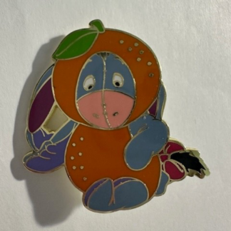 Eeyore - Orange Eeyore - Characters In Fruit - Mystery Disney Pin A3
