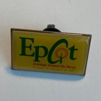 Epcot Holidays Around The World Green Disney Pin (B6)