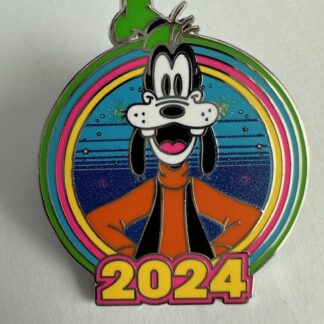 Goofy Starter 2024 Rainbow Disney Pin (E2)