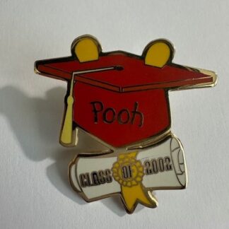 Graduation Pooh Cap - Class of 2002 Disney Pin D8