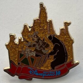 HKDL 10th Anniversary Happily Ever After Collection Grizzle Disney Pin (B5)
