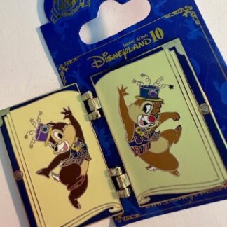 HKDL 2015 Hong Kong In Memories Of 10 Years Chip Dale Disney Pin (B)