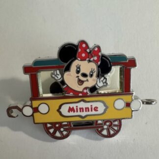 HKDL Caboose Train Happy Days Minnie Mouse Mystery Hong Kong Disney Pin (F0)