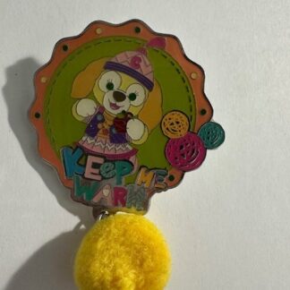 HKDL Hong Kong 2019 Winter Keep Me Warm Cookie Ann Disney Pin B3