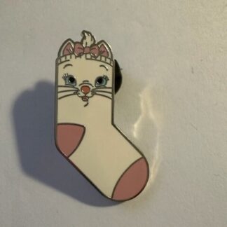 HKDL Karibuni Marketplace Socks Game Pins Marie Aristocats Disney Pin (C5)