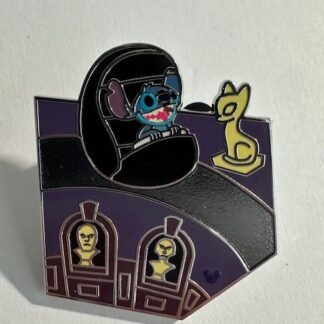 Haunted Mansion Attraction Map CHASER STITCH Puzzle LE 300 2025 Disney Pin F1