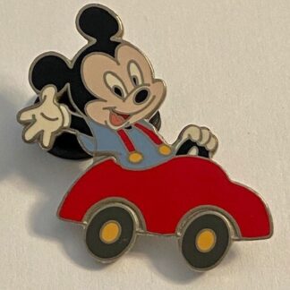 JDS Baby Transportation Series Mickey Red Car Disney Pin (A3)