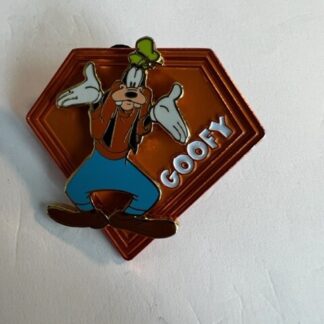 JDS Goofy Icon Orange Diamond Disney Pin (C1)
