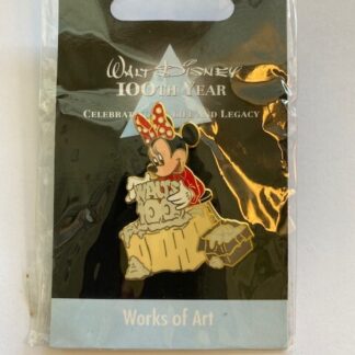 JDS Walt Disney 100th Year Works Of Art #5 Minnie Sand Disney Pin (B)