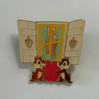 Japan Chip Dale in Critter Country Snow White's Adventure Windows Disney Pin H0